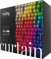 Фото Twinkly Curtain гирлянда-штора 1.45 м 400 led RGBW clear (TWW400SPP-TEU)