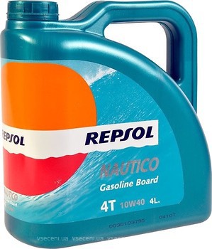 Фото Repsol Nautico Gasoline Board 4T 10W-40 4 л (RP132N54)
