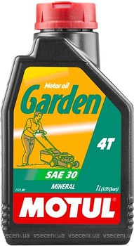 Фото Motul Garden 4T SAE 30 1 л (309701/102787)