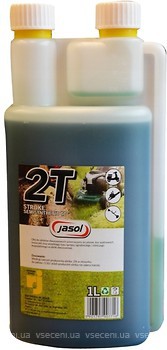 Фото Jasol 2T Stroke Oil Semisynthetic TC Green 1 л