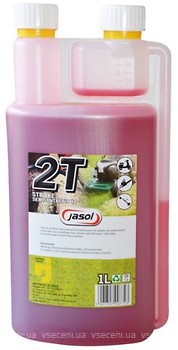 Фото Jasol 2T Stroke Oil Semisynthetic TC Red 1 л