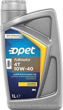 Фото Opet Fullmoto 4T 10W-40 1 л