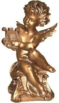 Фото Славянский сувенир Ангелок с лирой (5.384)