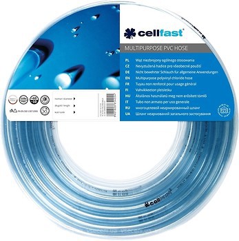 Фото Cellfast многоцелевой неармированный шланг 10x1.5 мм, 50 м (20-404)