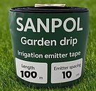 Фото Sanpol капельная лента 8 mil/10 см 1.38 л/час 100 м