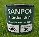 Фото Sanpol капельная лента 8 mil/30 см 1.38 л/час 500 м