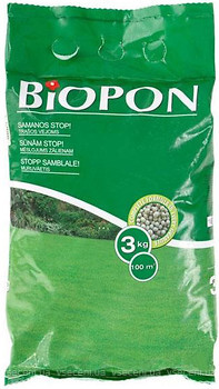 Фото Biopon Минеральное удобрение для газона против мха 3 кг