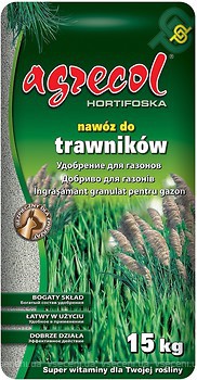 Фото Agrecol Комплексное минеральное удобрение Hortifoska для газонов 15 кг