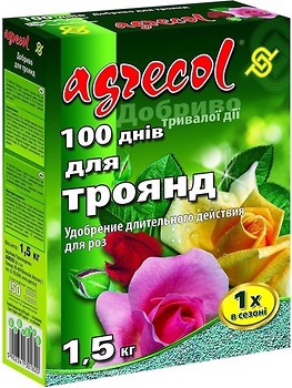 Фото Agrecol Комплексное минеральное удобрение 100 дней для роз 1.5 кг