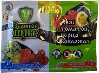 Фото Агромакси Зеленый Щит для томатов, перца, баклажан 12 мл + 3 мл