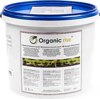 Фото Organic Rise Органическое удобрение Гумат калия концентрат 180 г/кг 5 л