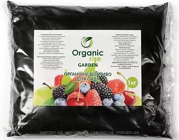 Фото Organic Rise Удобрение для фруктовых, плодовых и хвойных деревьев Гумат калия 760 г/кг 1 кг