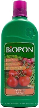 Фото Biopon Минеральное удобрение для овощей 500 мл