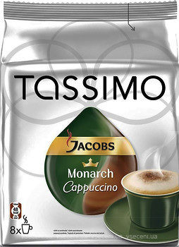 Фото Jacobs Tassimo Cappuccino в капсулах 8 шт