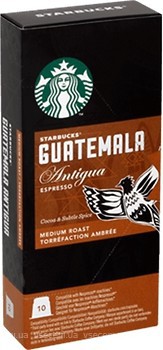 Фото Starbucks Nespresso Guatemala Antigua Espresso в капсулах 10 шт