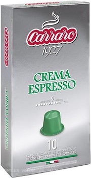 Фото Carraro Nespresso Crema Espresso в капсулах 10 шт