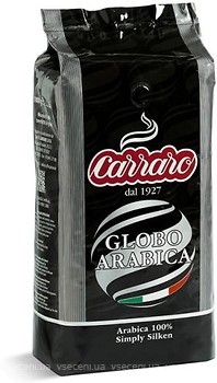 Фото Carraro Globo Arabica в зернах 1 кг