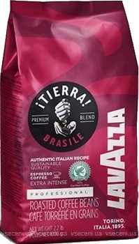 Фото Lavazza Tierra Brazil Extra Intense в зернах 1 кг