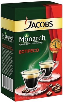 Фото Jacobs Monarch Espresso молотый 230 г