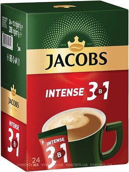 Фото Jacobs 3 в 1 Intense растворимый 24 шт