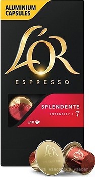 Фото L`or Espresso Splendente в капсулах 10 шт