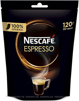 Фото Nescafe Espresso растворимый 120 г