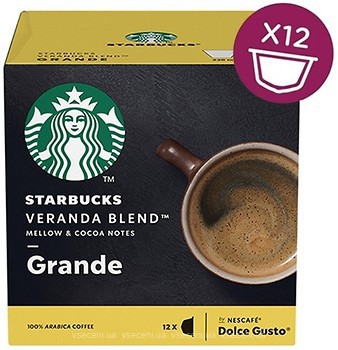 Фото Starbucks Dolce Gusto Veranda Blend Grande в капсулах 12 шт