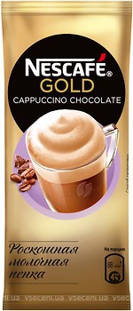 Фото Nescafe Cappuccino Choco Gold растворимый 1 шт