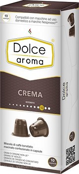 Фото Dolce Aroma Crema Nespresso в капсулах 10 шт