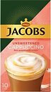 Фото Jacobs 3 в 1 Unsweetened Cappuccino без сахара растворимый 10 шт