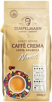 Фото Tempelmann Kaffe Nomos Caffe Crema в зернах 1 кг