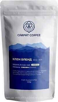 Фото Carpat Coffee Клен Бленд молотый 200 г