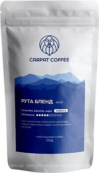 Фото Carpat Coffee Рута Бленд молотый 200 г