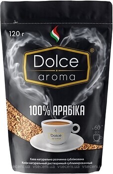 Фото Dolce Aroma 100% Arabica растворимый 120 г