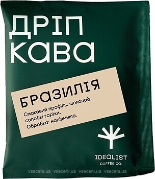 Фото Idealist Coffee Бразилия дрип-пакет 1 шт