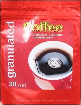 Фото Uno Coffee Coffee Granulated растворимый 30 г