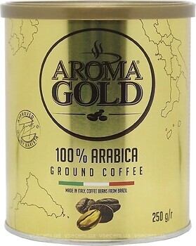 Фото Aroma Gold 100% Arabica молотый 250 г