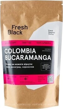Фото Fresh Black Colombia Bucaramanga в зернах 200 г