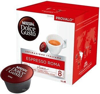 Фото Nescafe Dolce Gusto Espresso Roma в капсулах 16 шт