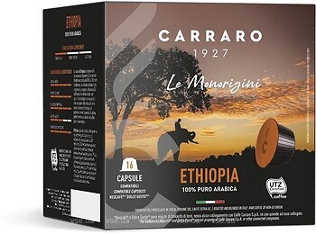 Фото Carraro Dolce Gusto Ethiopia в капсулах 16 шт
