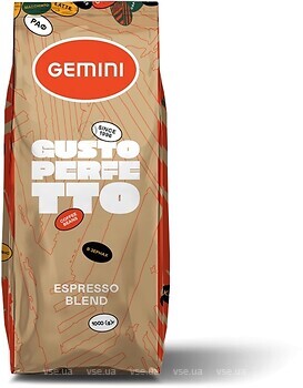 Фото Gemini Gusto Perfetto в зернах 1 кг