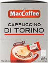 Фото MacCoffee 3 в 1 Cappuccino Di Torino с шоколадом растворимый 10 шт