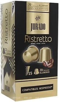 Фото Jurado Nespresso Ristretto №15 в капсулах 20 шт