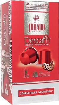 Фото Jurado Nespresso Descaffi №8 в капсулах 20 шт