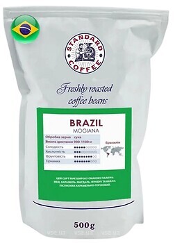 Фото Standard Coffee Бразилия Моджиана 100% арабика молотый 500 г