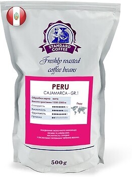 Фото Standard Coffee Перу Кахамарка Грейд 1 молотый 500 г