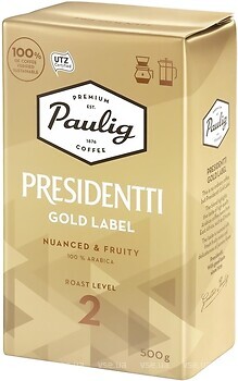 Фото Paulig Presidentti Gold Label молотый 500 г