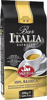 Фото Saquella Caffe Espresso 100% Arabica в зернах 1 кг