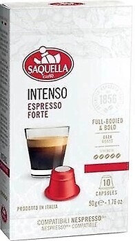 Фото Saquella Caffe Espresso Intenso в капсулах 10 шт