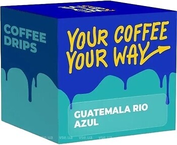 Фото 25 Coffee Roasters Drips Guatemala Rio Azul дрип-кофе 8 шт